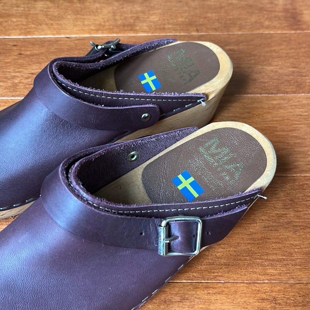 NWOT Mia Alma Made In Sweden Women's Clog Shoes Size 36 - Picture 9 of 10